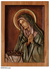 Cedar relief panel, 'Mary, Virgin of Sorrows' - Cedar relief panel