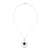 Lapis lazuli pendant necklace, 'Cuddle Me Blue' - Sterling Silver Lapis Lazuli Pendant Necklace (image 2b) thumbail