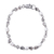 Cultured pearl link bracelet, 'Colonial Pearls' - Handmade Sterling Silver and Cultured Pearl Bracelet thumbail