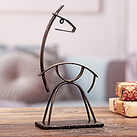 Featured review for Steel statuette, Andean Llama