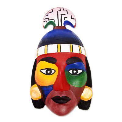 Ceramic mask, 'Nobility' - Ceramic mask