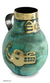 Copper and bronze vase, 'Inca Icons' - Copper and bronze vase thumbail
