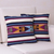 Wool cushion covers, 'Inca Paradise' (pair) - Hand Crafted Wool Striped Cushion Covers (Pair) (image 2) thumbail
