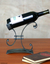 Iron wine bottle holder, 'Close to You' - Iron Wine Bottle Holder thumbail