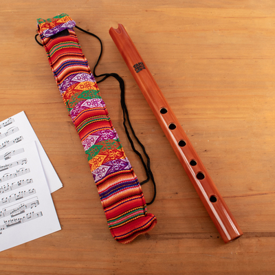 Quena-Flöte aus Holz - Handgefertigte Quena-Flöte aus Holz