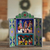 Retablo, 'Blue Christmas' - Christmas Nativity Retablo Folk Art Handmade in Peru