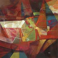 'Noche de inspiración' (2007) - Pintura abstracta (2007)
