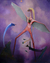'Flying Personage' (2007) - Abstract Surrealist Painting (2007) (image 2a) thumbail