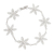 Silver filigree bracelet, 'Citrus Blossoms' - Andean Fine Silver and Sterling Floral Filigree Bracelet (image 2a) thumbail
