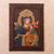 'Virgin Mary and Jesus with Cherubim' - Religious Colonial Replica Painting from Peru thumbail