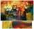'Ecosystem of the Bear III' (2008) - Bear with Flowers Abstract Painting Peru Fine Art thumbail