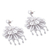 Silver chandelier earrings, 'Silver Dance' - Sterling Silver Filigree Chandelier Earrings (image 2b) thumbail