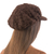 100% alpaca hat, 'Chocolate Cap' - 100% alpaca hat (image 2c) thumbail