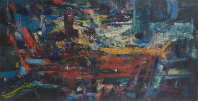 'Nocturnal' (2004) - Abstract Abstract Painting (2004)