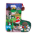 Applique Christmas stocking, 'Manger in Peru' - Applique Christmas stocking thumbail