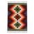 Wool rug, 'Inca Cross' (2x2.5) - Wool Area Rug (2x2.5)