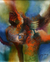 'Complementary' - Abstract Original Oil Painting (image 2a) thumbail