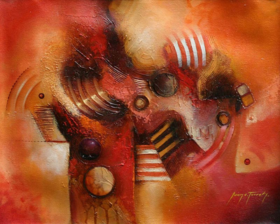 Abstract Original Oil Painting