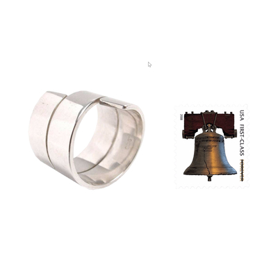 Ring aus Sterlingsilber - Handgefertigter Ring aus Sterlingsilber