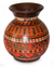 Aged Cuzco vase, 'Magic of Urubamba' - Hand Painted Cuzco Ceramic Vase