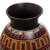 Aged Cuzco vase, 'Magic of Urubamba' - Hand Painted Cuzco Ceramic Vase