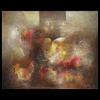 'Silent Dream' (2008) - Abstract Original Oil Painting (2008)