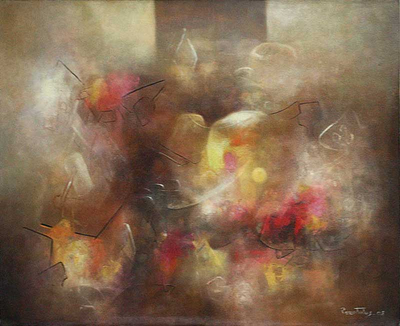'Silent Dream' (2008) - Abstract Original Oil Painting (2008)