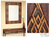 Leather mirror, 'Gordian Knot' (large) - Handmade Leather Mirror (Large) (image 2) thumbail