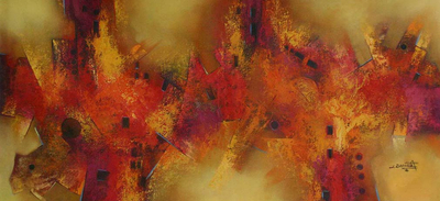 'Renacimiento' (2008) - pintura abstracta original