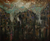 'After the Feast' (2008) - Architectural Abstract Painting from Peru thumbail