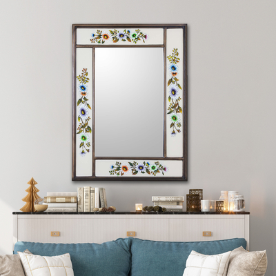 Mirror, 'Modern Daisy' - Mirror