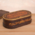 Cedar jewelry box, 'Reminisce' - Peruvian Hand Painted Wood Jewelry Box (image 2) thumbail