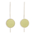 Serpentine drop earrings, 'U Turn' - Serpentine drop earrings (image 2a) thumbail