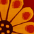 Wool tapestry, 'Andean Sunflower' - Wool Tapestry Red Wall Hanging