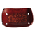 Leather catchall, 'Goth Bloom Tattoo' - Fair Traded Andean Handcrafted Floral Leather Catchall (image 2b) thumbail