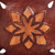 Leather catchall, 'Gothic Star' - Andean Floral Hand Tooled Leather Catchall in Dark Brown (image 2c) thumbail