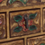 Leather jewelry box, 'Antique Tan' - Collectible Leather and Wood Jewelry Box (image 2h) thumbail
