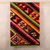 Wool tapestry, 'Andean Mosaic' - Unique Geometric Wool Tapestry (image 2) thumbail