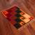 Wool rug, 'Fiery Hills' (2x2.5) - Collectible Hand Loomed Wool Area Rug (2x2.5)