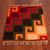 Wool rug, 'Fiery Hills' (2x2.5) - Collectible Hand Loomed Wool Area Rug (2x2.5) (image 2b) thumbail