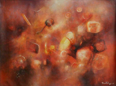 'Images from Daydreams' (2009) - Peruvian Abstract Painting