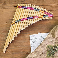 Featured review for Bamboo panpipe, Andean Zampona