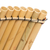 Bamboo panpipe, 'Andean Zampona' - Peruvian Bamboo Wind Panpipe with Case (image 2e) thumbail