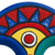 Ceramic mask, 'Tumi Face' - Peruvian Hand Made Colorful Mask Sculpture (image 2b) thumbail
