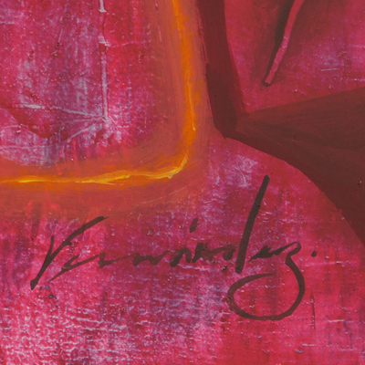'Sueños de grandeza' (2009) - Pintura al óleo abstracta