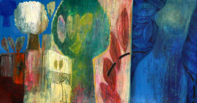 'Jalousien' - Peruanische expressionistische Malerei