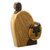 Estatuilla de madera de Ishpingo - Estatuilla de madera de ishpingo hecha a mano