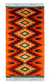 Wool rug, 'Coca Leaf' (2x5) - Collectible Geometric Wool Area Rug (2x5) thumbail