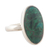 Chrysocolla solitaire ring, 'Legacy' - Sterling Silver and Chrysocolla Ring thumbail