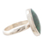 Chrysocolla solitaire ring, 'Legacy' - Sterling Silver and Chrysocolla Ring (image 2b) thumbail